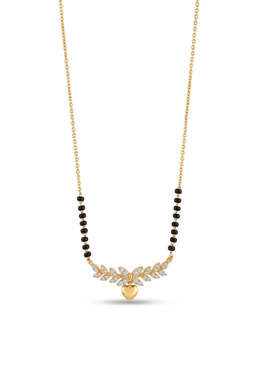 Floral Pendant Mangalsutra