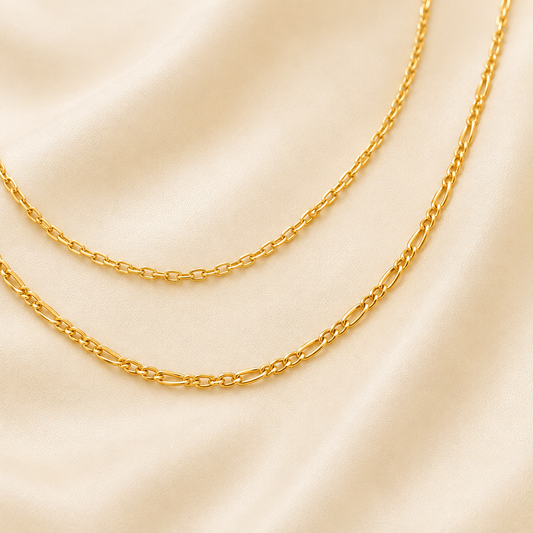 Elegant Lakshmi Pendant Gold Chain