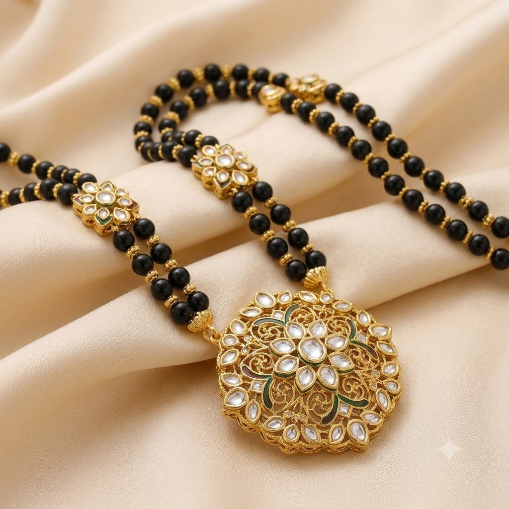 Auspicious Black Bead Mangalsutra