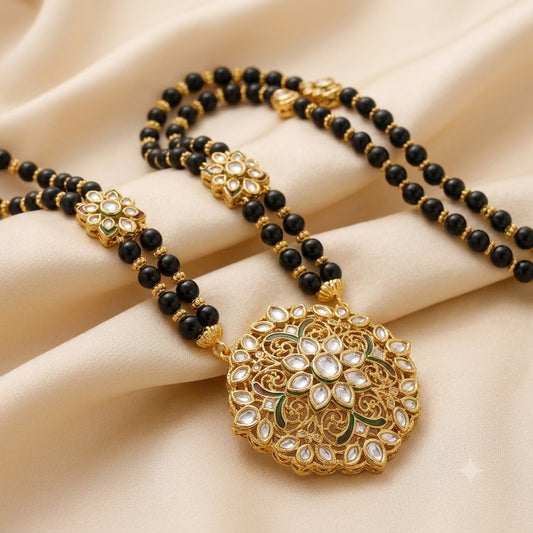 Auspicious Black Bead Mangalsutra